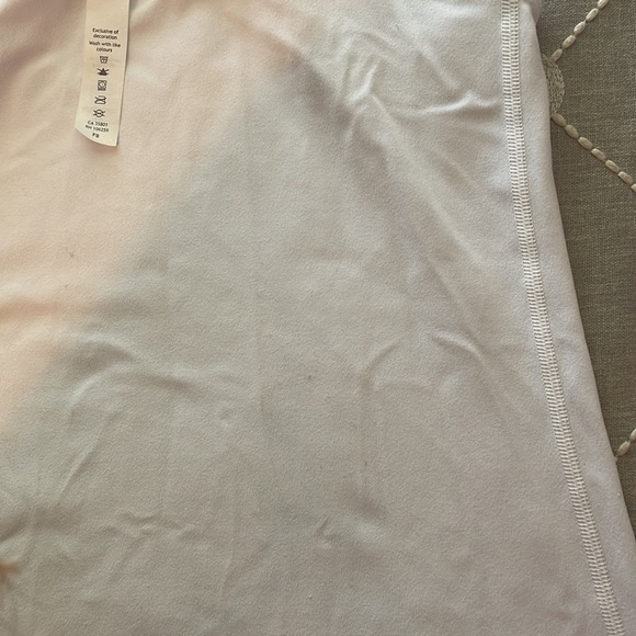 white Lululemon tank top size 6 - Picture 3 of 3